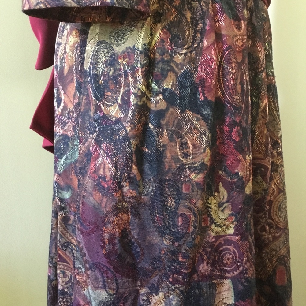 RARE Vintage 80’s Lanz Originals Floral Paisley Cottagecore Maxi Dress - Picture 9 of 15